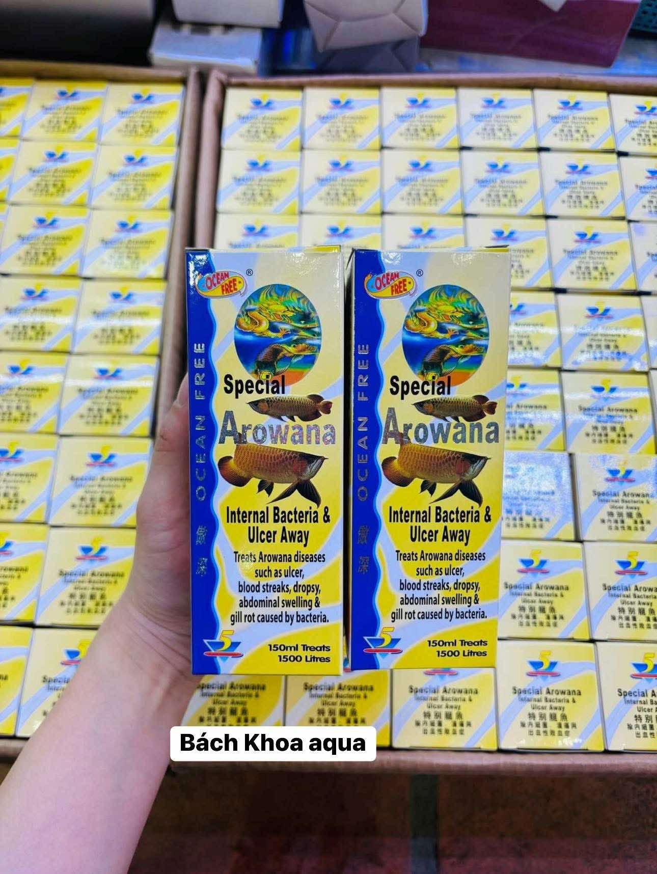 Chai số 0-1 -2-3-4-5-6-7-8 Ocean Qianhu chuyên cho cá rồng